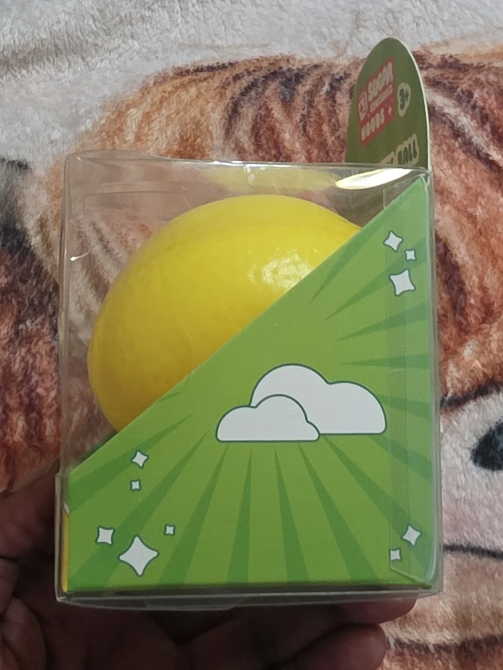 SMITH Lemon-Lime Scented Squishy Ball - Yellow & Green